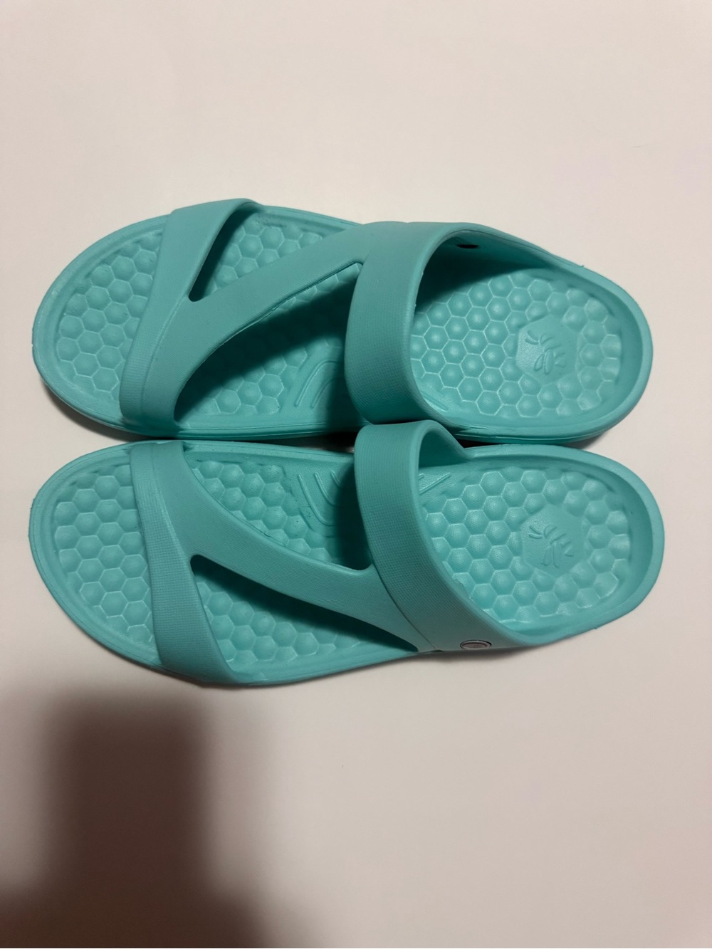Women’s Slide Sandals in Teal - Comfortable Everyday Wear